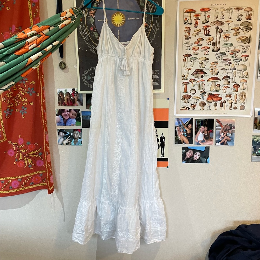 Vintage flowy maxi dress